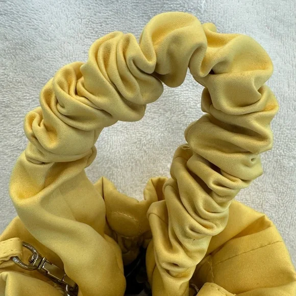 Ganni | Ruched Satin Bucket Bag - Picture 9 of 11